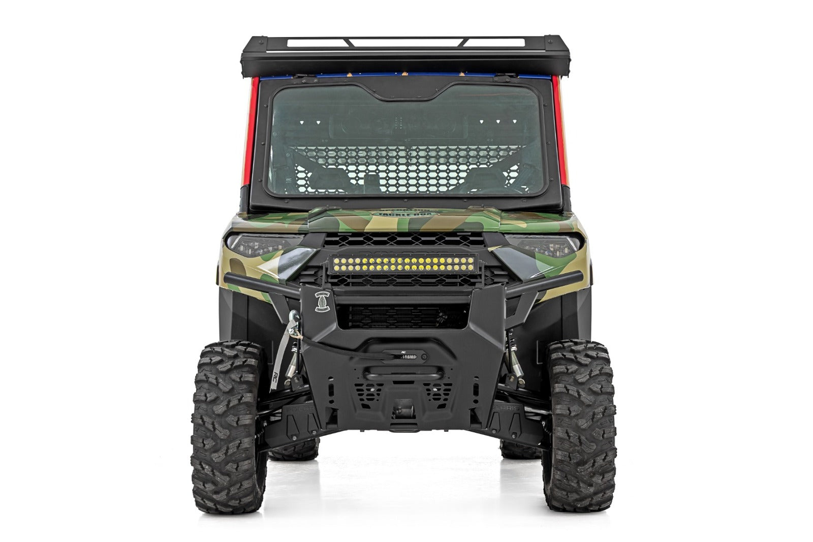 Rough Country Electric Tilt Windshield | Glass | Polaris Ranger XP 1000 -3