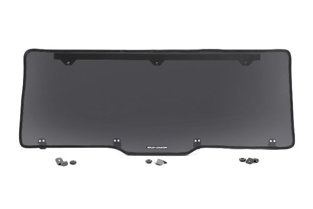 Tinted Rear Panel Scratch Resistant Polaris Ranger XP 1000 -4