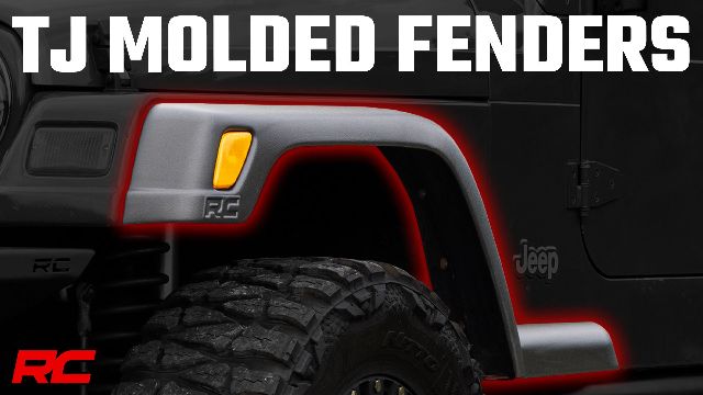5.5" Wide Fender Flare Kit Jeep Wrangler TJ /LJ 97-06 -4