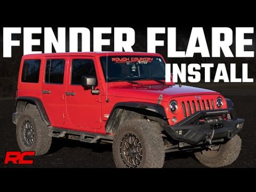 High Clearance LED Fender Flare Kit Jeep Wrangler JK 07-18 99037