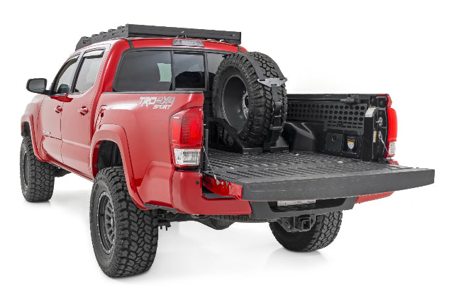 Bed Mount Spare Tire Carrier Universal Multiple Makes Models 99073