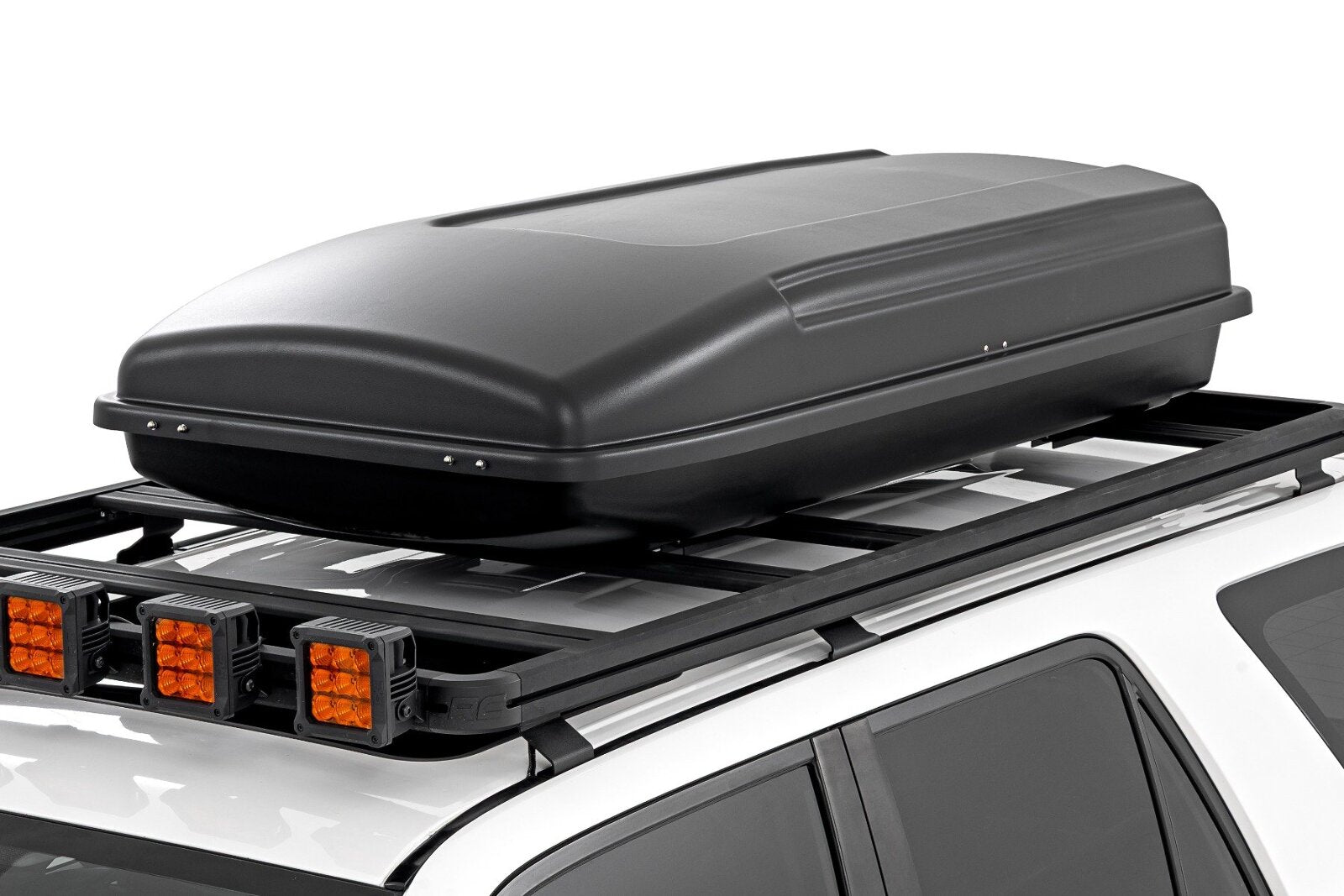 Rough Country Rooftop Cargo Box Hard Shell Strut Assisted 14.5 Cu. Ft. Storage 99088