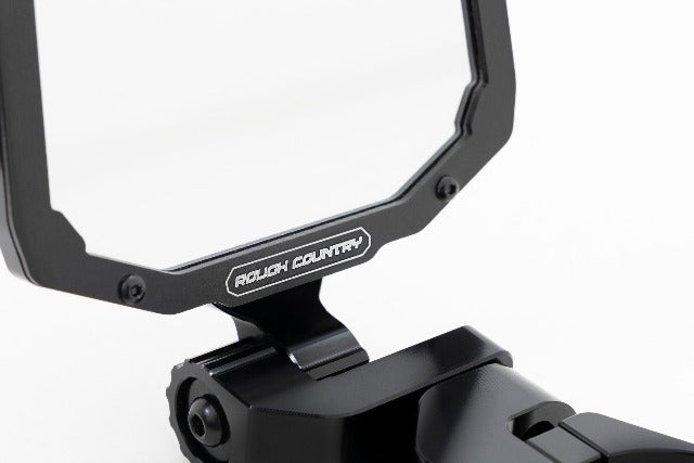 UTV Aluminum Side View Mirrors Horizontal - -10