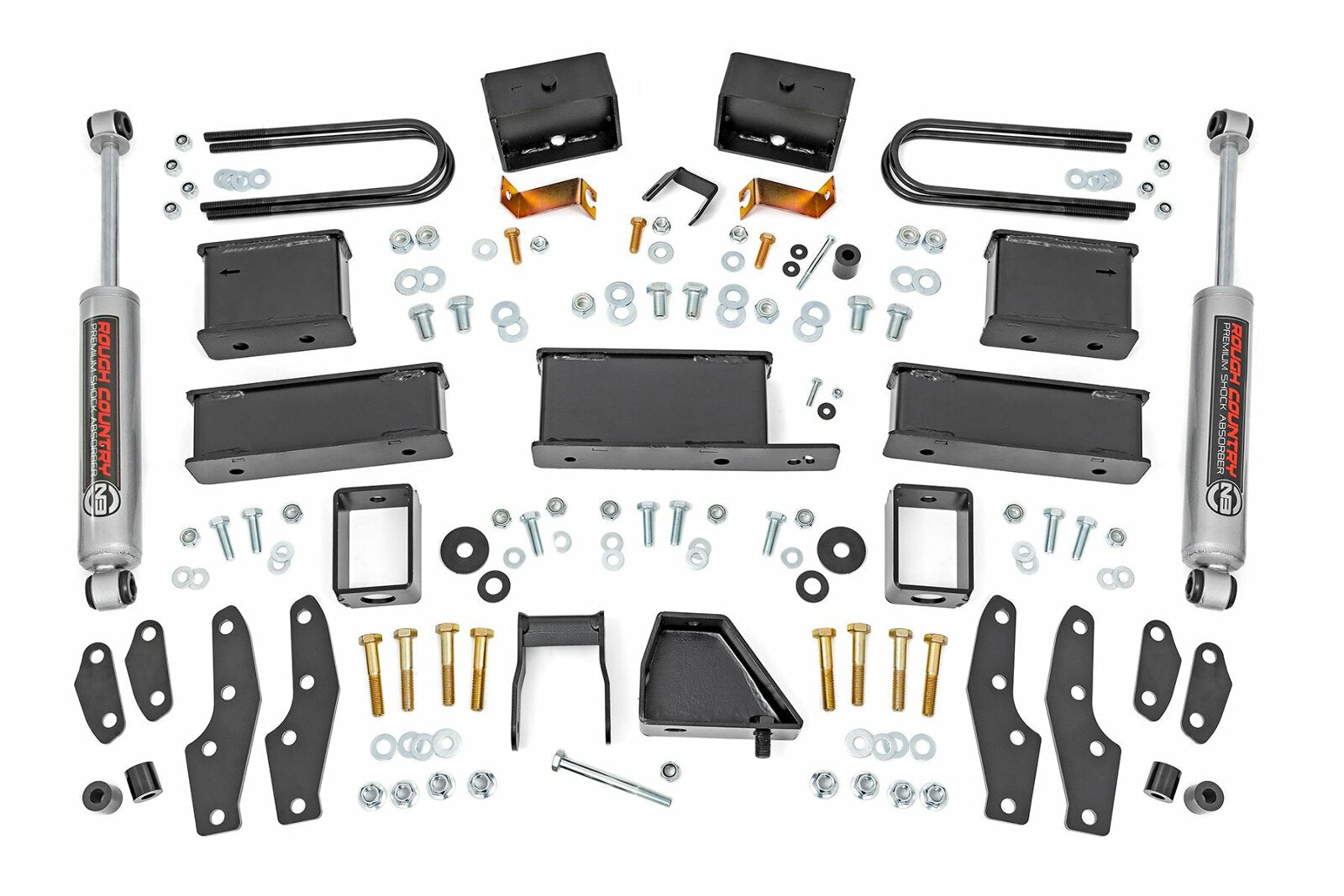 Rough Country 4.5" Lift Kit for Daihatsu Hijet Jumbo 4WD 2014-2023 -1