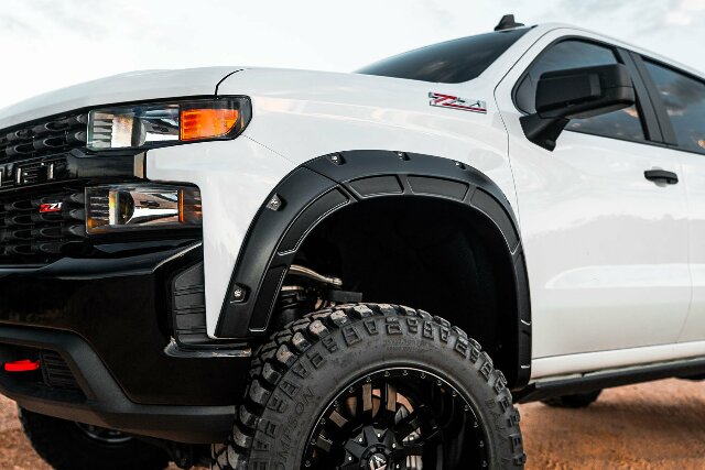 Fender Flares Defender GHR Forest Chevy Silverado 1500 19-24
