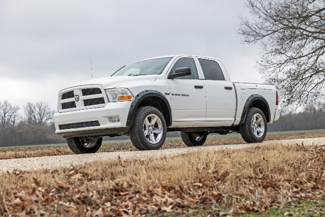 Rough Country Pocket Fender Flares PR4 Flame Red for Ram 1500 09-18 F-D10911B-PR4