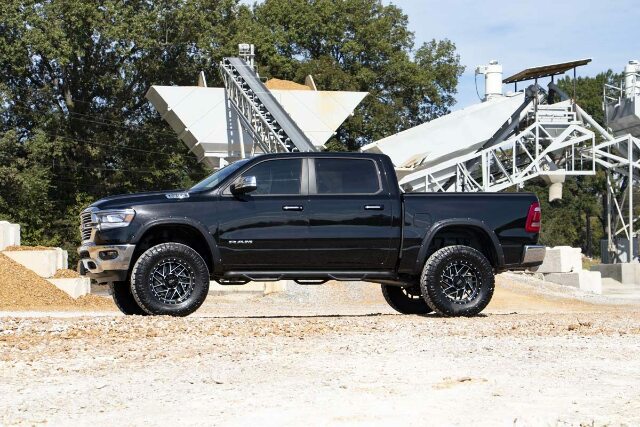 Rough Country Pocket Fender Flares PAR Maximum Steel for Ram 1500 19-26 F-D10914A-PAR