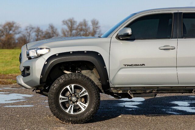 Pocket Fender Flares 1H5 Cement Toyota Tacoma 16-23 F-T11621A-1H5