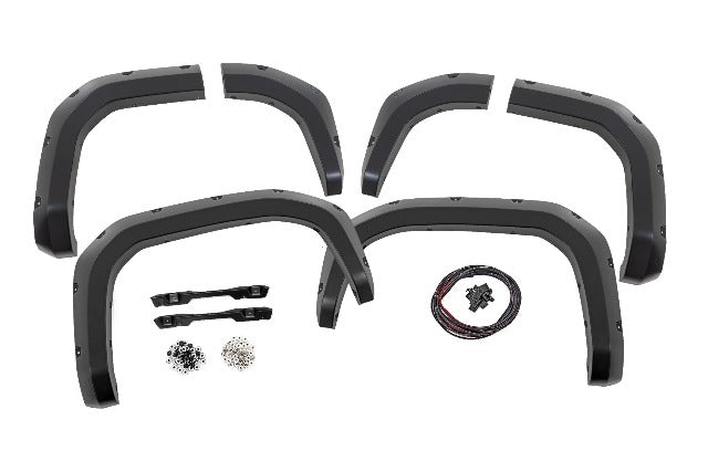 Rough Country Fender Flares 202 Gloss Black for Toyota 4Runner 2025 F-T12511-202