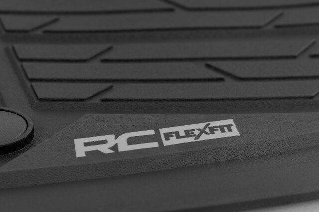 Rough Country Floor Mats Front Bucket Chevy/GMC 1500/2500HD/3500HD 19-25 -6