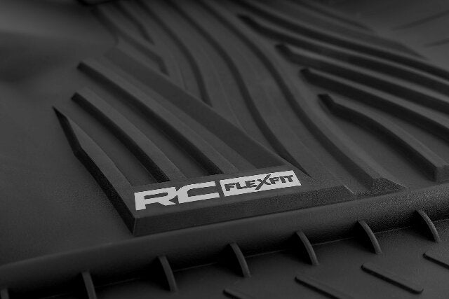 Rough Country Floor Mats FR & RR CrewMax For Toyota Tundra 2WD/4wd 2022 FF-5151