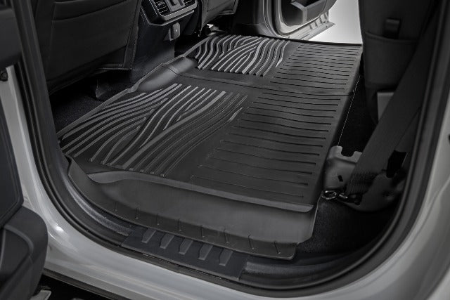 Rough Country Flex-Fit Floor Mats FR & RR for Ford F150/Lightning/Raptor 17-25 -5