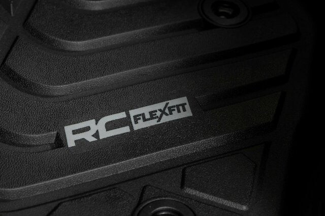 Rough Country Flex-Fit Floor Mats Front for Toyota Tacoma 16-23 FF-7121