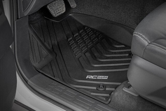 Rough Country Flex-Fit Floor Mats | FR & RR | for Toyota Landcruiser (2024-2025) FF-71618