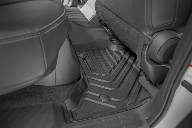Rough Country Flex-Fit Floor Mats | FR & RR | for Toyota Landcruiser 2024-2026 FF-71618