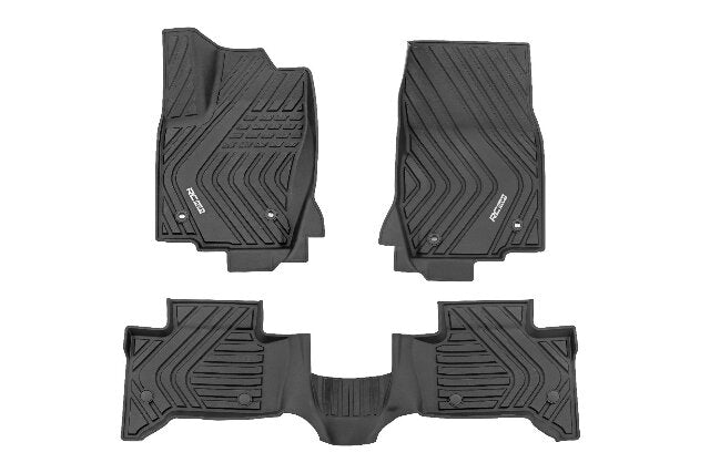 Rough Country Flex-Fit Floor Mats | FR & RR | for Toyota Landcruiser (2024-2025) FF-71618