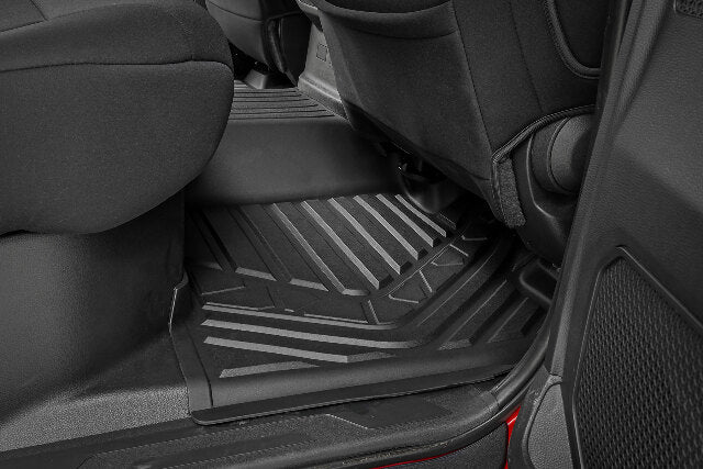 Rough Country Flex-Fit Floor Mats FR & RR CrewMax for Toyota Tundra 22-25 FF-71780