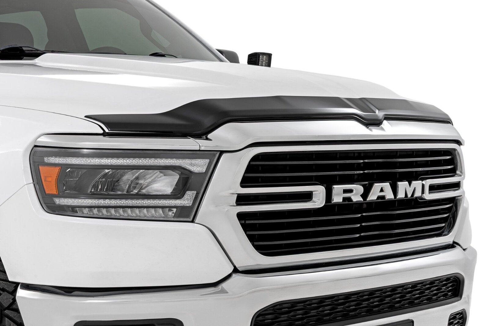 Rough Country Hood Protector Gloss Black for Ram 1500 2019-2025 HP20010-RCGB