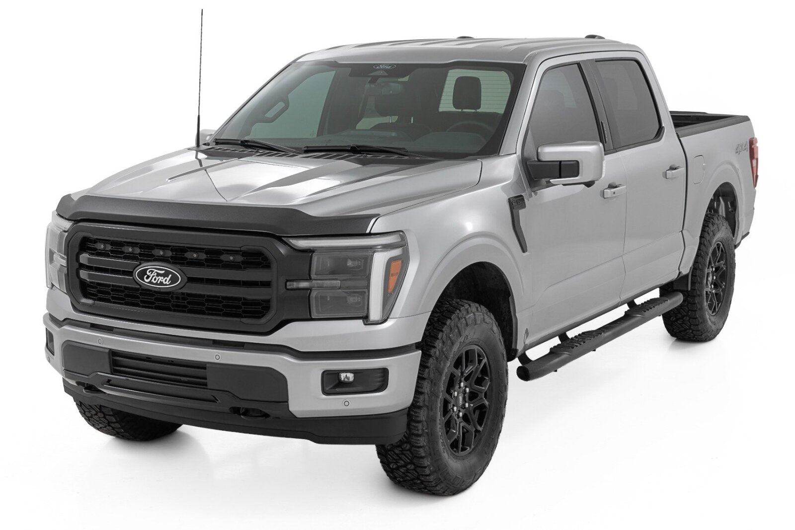Rough Country Hood Protector Gloss Black for Ford F-150 2021-2025 HP30010-RCGB
