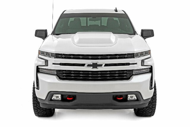 Hood Scoop GAZ Summit White 19-24 Silverado 1500 HS10010-GAZ