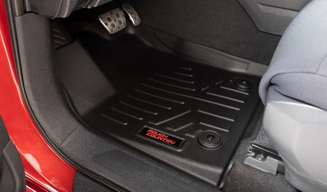 Rough Country Floor Mats FR & RR CrewMax For Toyota Tundra 2WD/4WD 2022 -4
