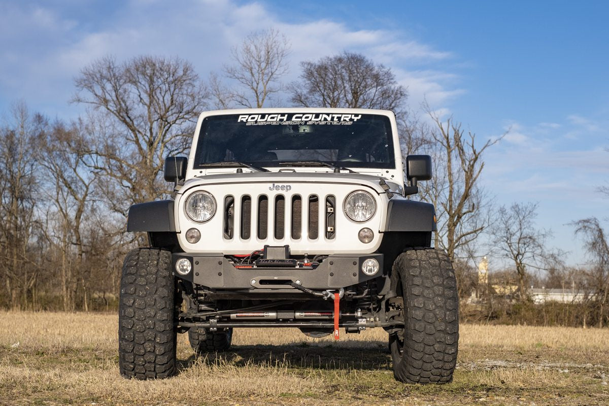 Rough Country 3.25" Lift Kit w/Shocks Jeep Wrangler JKU 07-18 4-Door PERF694