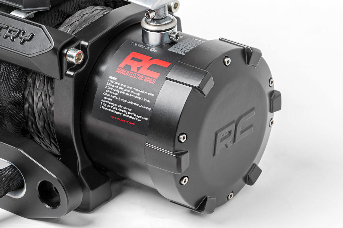 Rough Country 12000lb Pro Series Electric Winch Steel Cable PRO12000