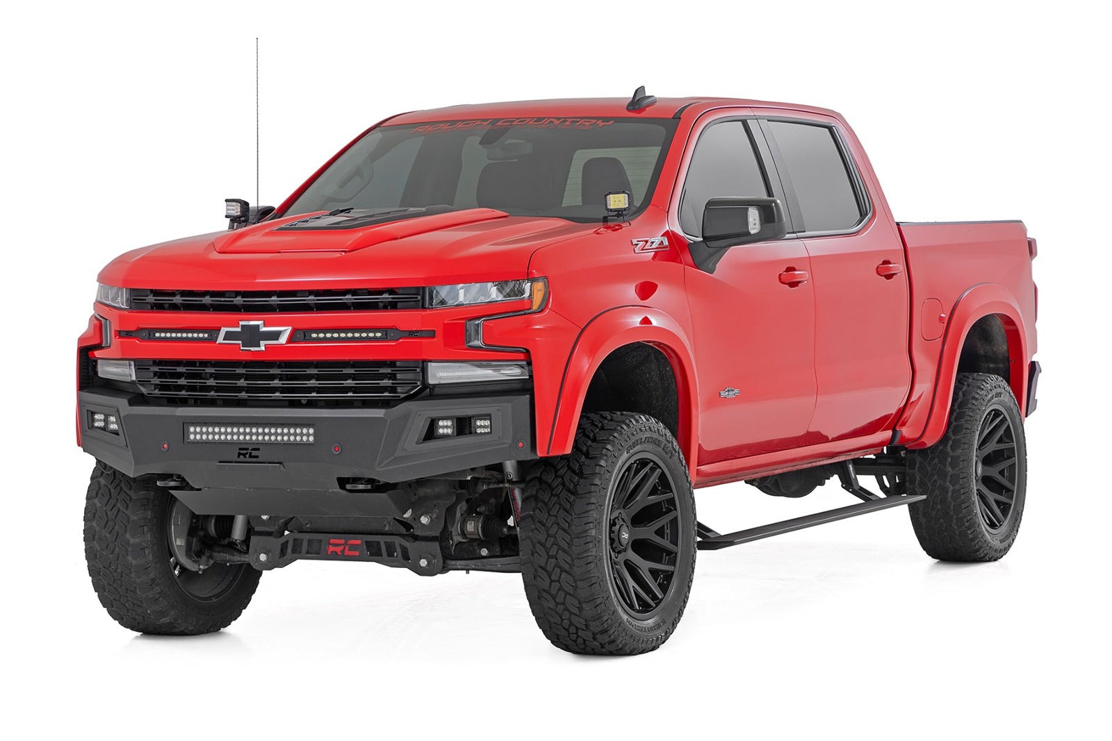 Rough Country Power Running Boards Lighted Crew Cab Chevy/GMC 1500/2500HD 19-25 PSR51920