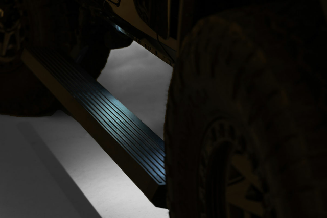 Power Running Boards Dual Motor Jeep Wrangler JKU 4DR 07-18 PSR610330