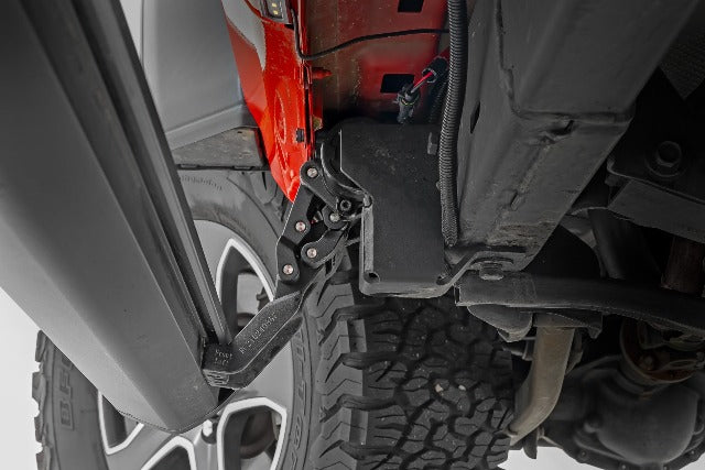 Rough Country Power Running Boards | Lighted | for Jeep Wrangler JLU 18-23