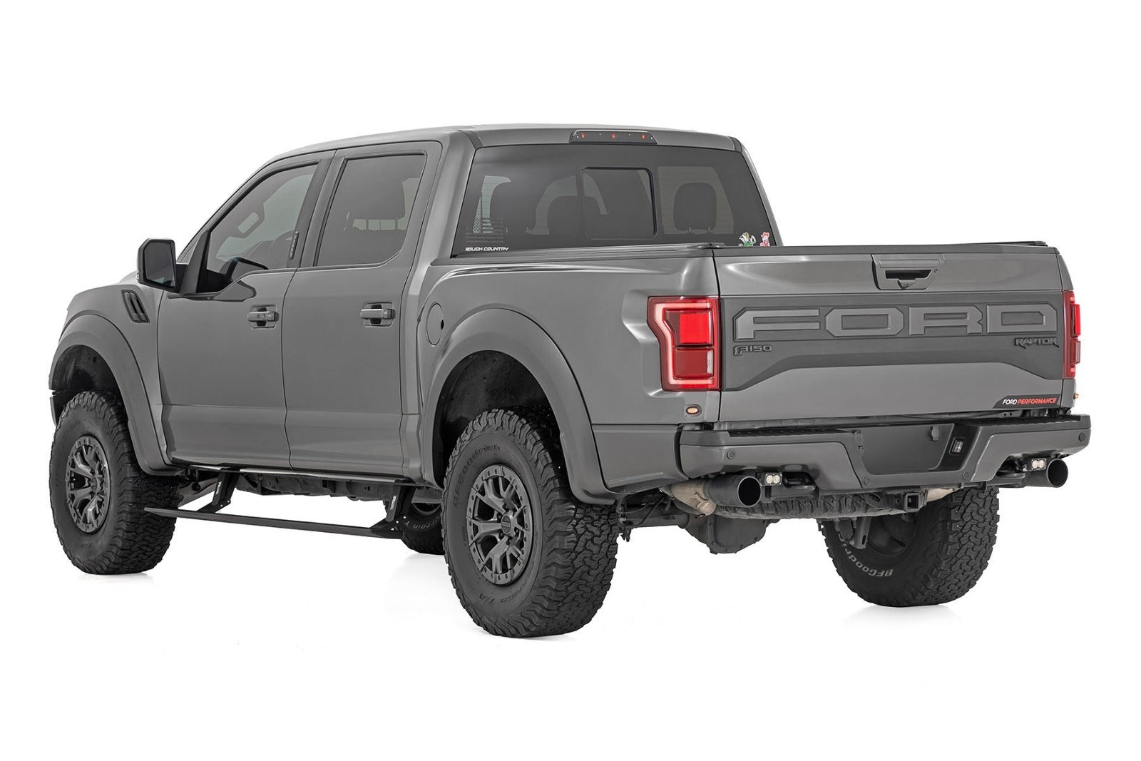 Rough Country Power Running boards for Ford Crew Cab F150 15-25 F250/F350 17-26