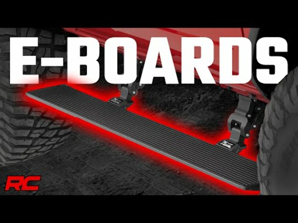 Rough Country Power Running Boards Lighted Crew Cab for Ram 2500 3500 2011-2026