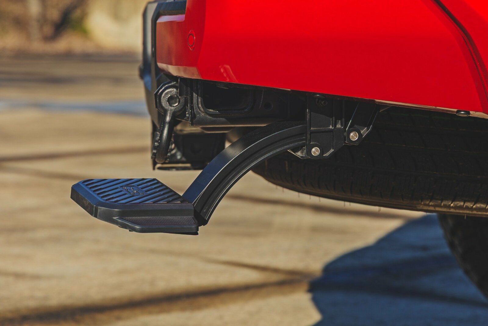 Rough Country Retractable Bed Step Manual Pull for Toyota Tacoma 2024-2025