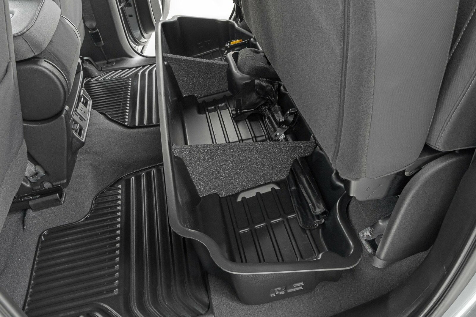 Under Seat Storage Double Cab Chevy/GMC 1500/2500HD/3500HD 19-24 RC09061
