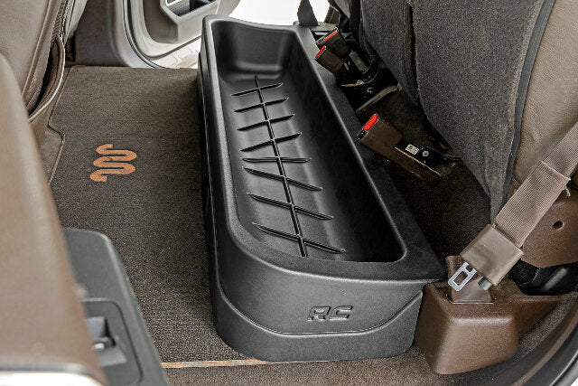 Rough Country Under Seat Storage Crew Cab For Ford F-150 15-22/SuperDuty 17-22 RC09281A