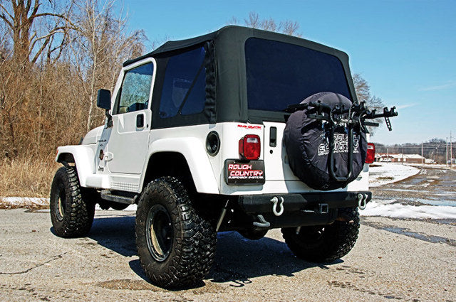Replacement Soft Top Black 97-06 TJ Wrangler Full Steel Doors RC85020.35