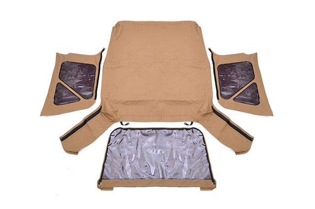 Replacement Soft Top Spice 97-06 TJ Wrangler Full Steel Doors -3