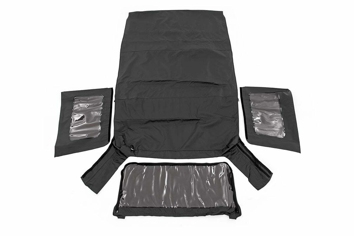 Jeep Replacement Soft Top Black 10-18 Wrangler JK 4 Door