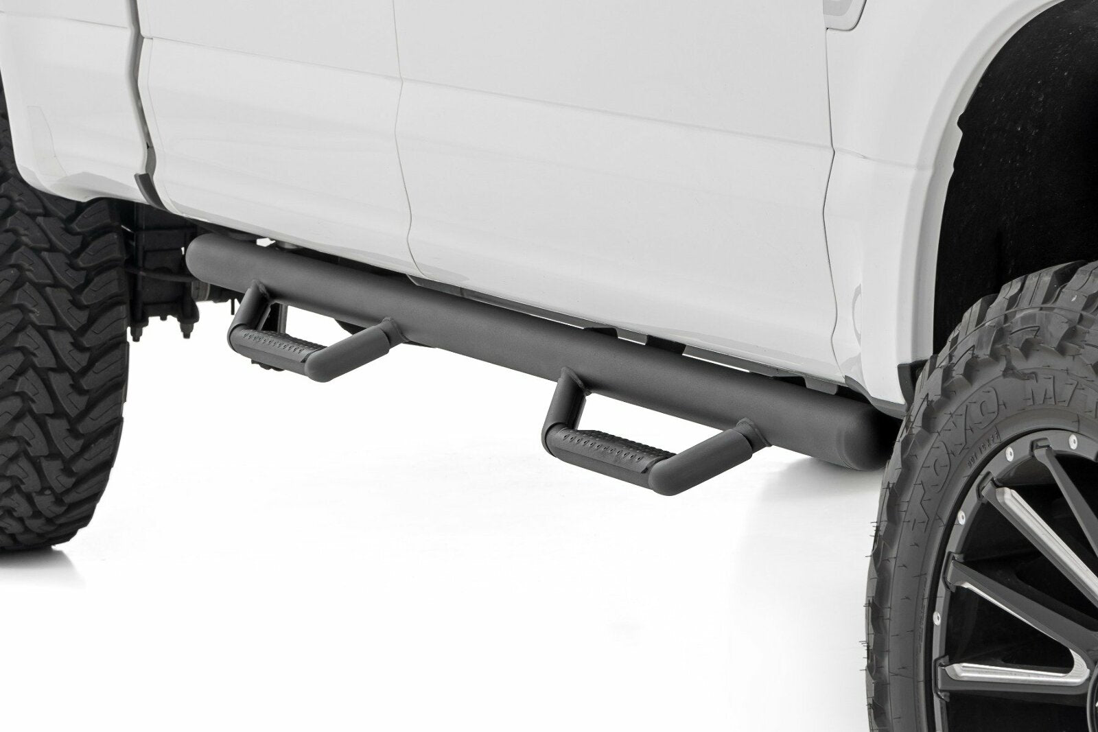 Nerf Steps Cab Length Crew for Ford F150/Lightning/F250/F350/Raptor 15-25 -4