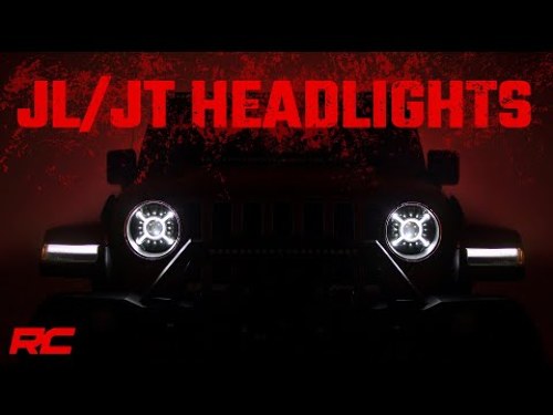 Jeep 9"LED Projection Headlights Wrangler JL/JLU, Gladiator JT RCH5100
