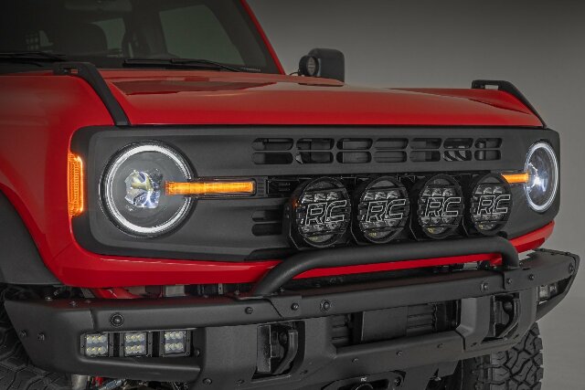 DRL Halo LED Headlights DOT Approved Ford Bronco 21-24 RC -3