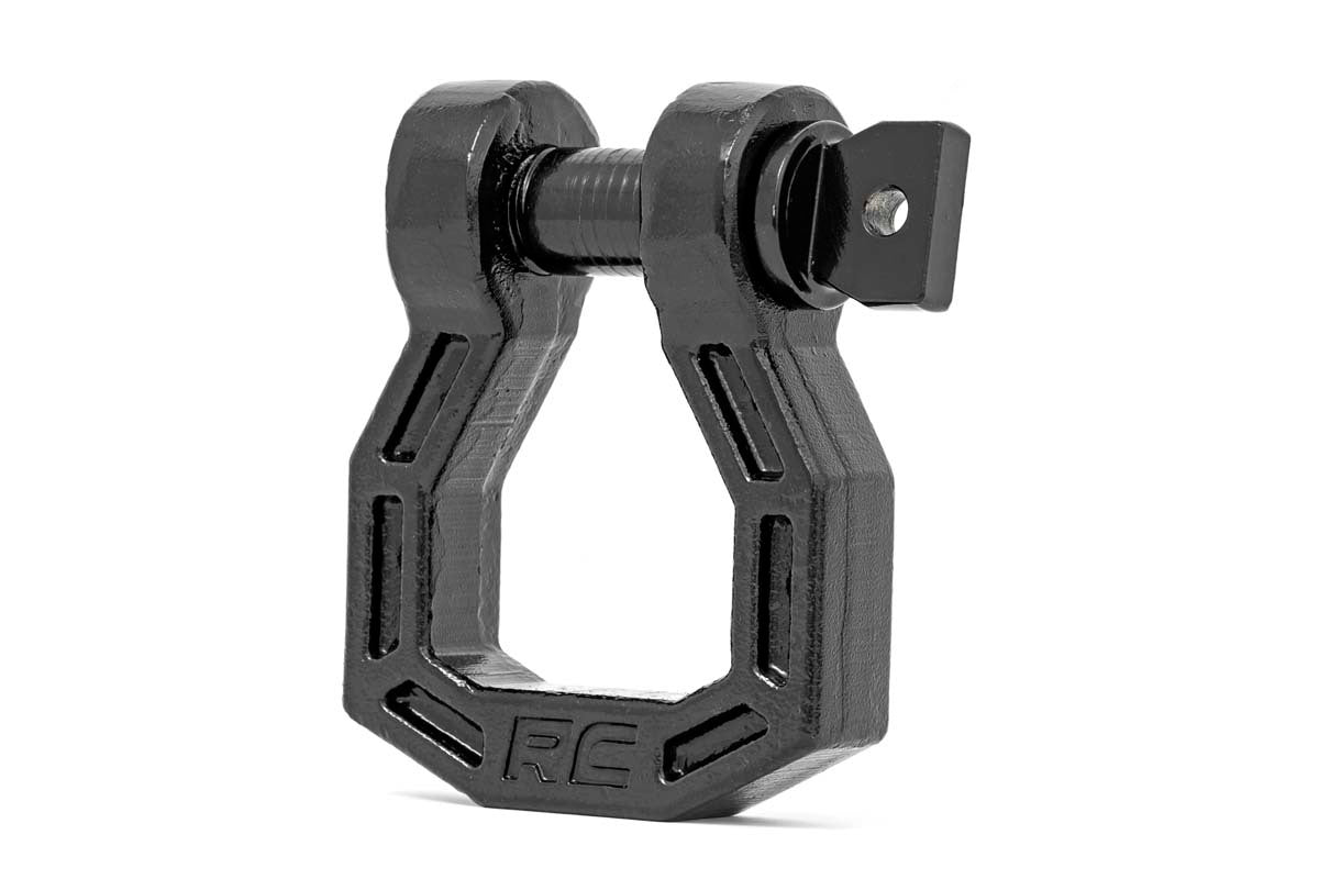 Universal D-Ring Forged Pair Black - RS118