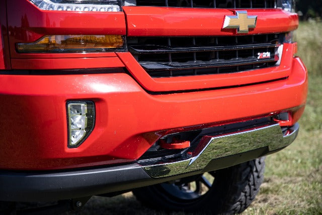 Tow Hooks Forged Red Chevy Silverado 1500 2WD/4WD 2014-2018 - RS134