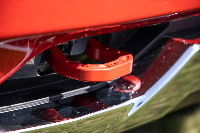 Tow Hooks Forged Red Chevy Silverado 1500 2WD/4WD 2014-2018 - RS134