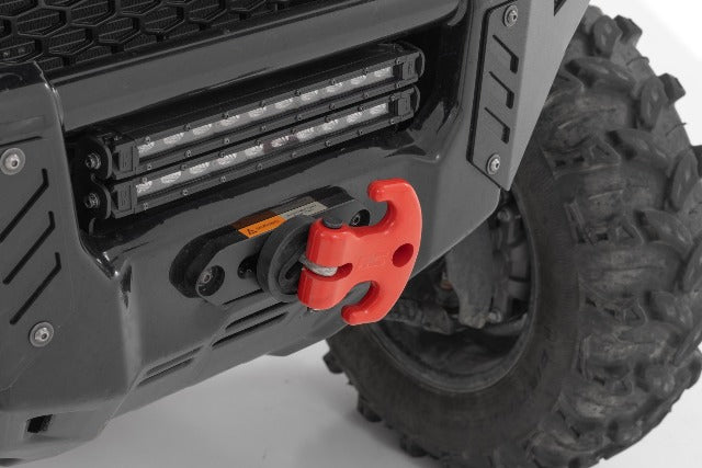UTV Multi-Function Winch Cleat Red -3