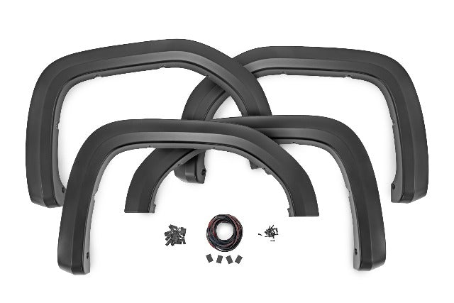 Rough Country Sport Fender Flares GAZ Summit White GMC Sierra 1500 2019-2026 S-G11911-GAZ