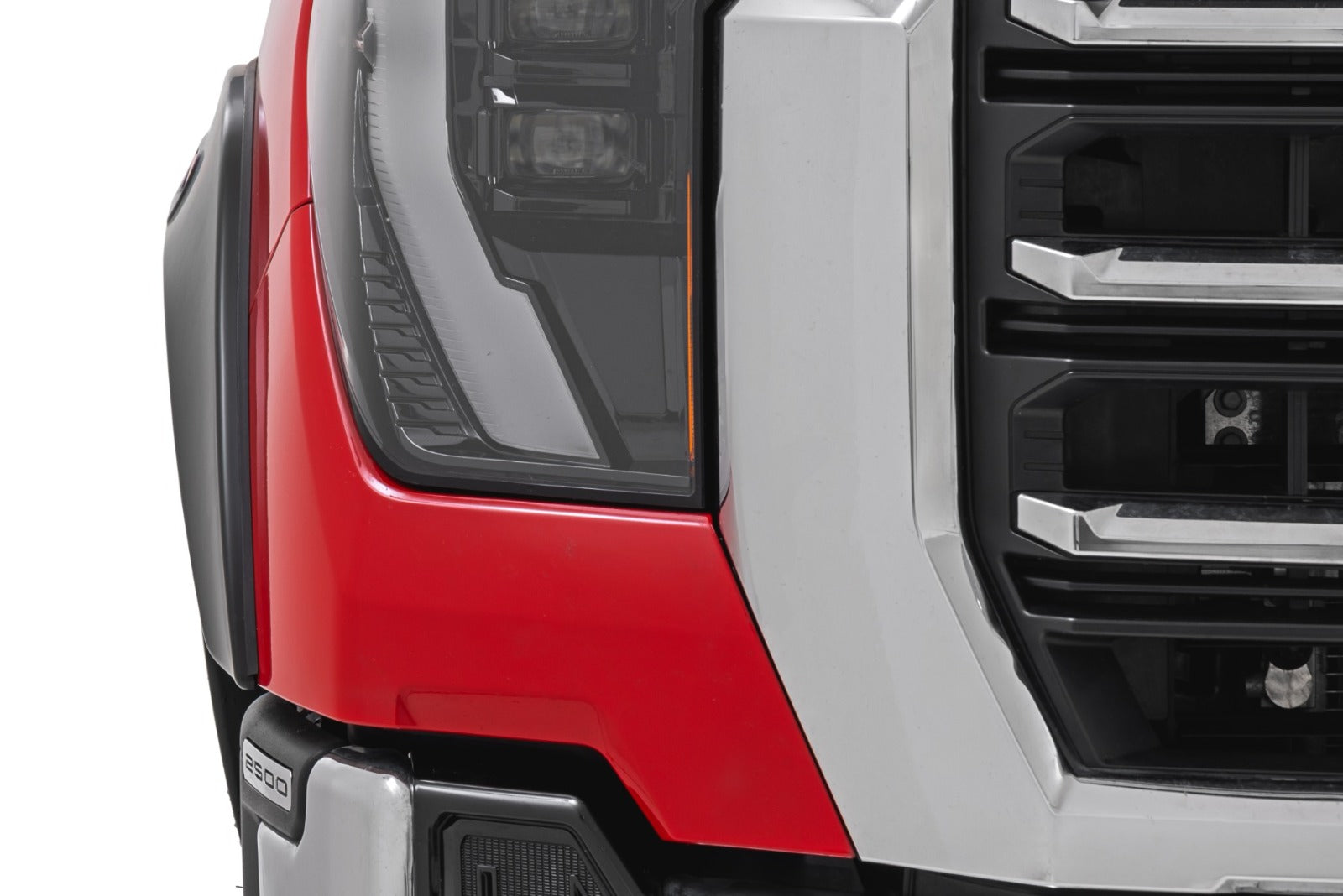 Fender Flares Sport GXD Sterling Grey Metallic GMC Sierra 2500/3500HD 20-25 -6