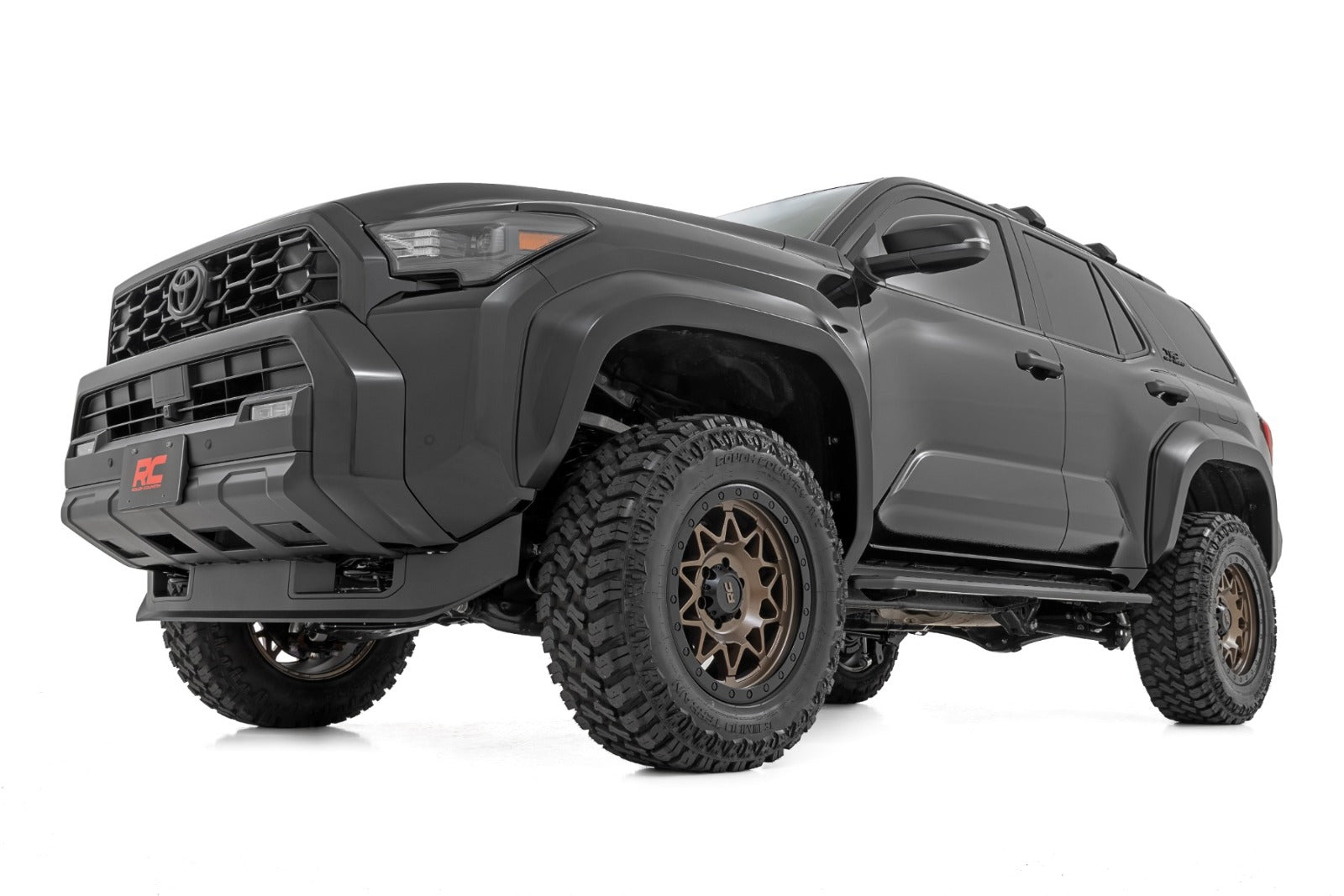 Rough Country Fender Flares Sport 202 Gloss Black for Toyota 4Runner 2025