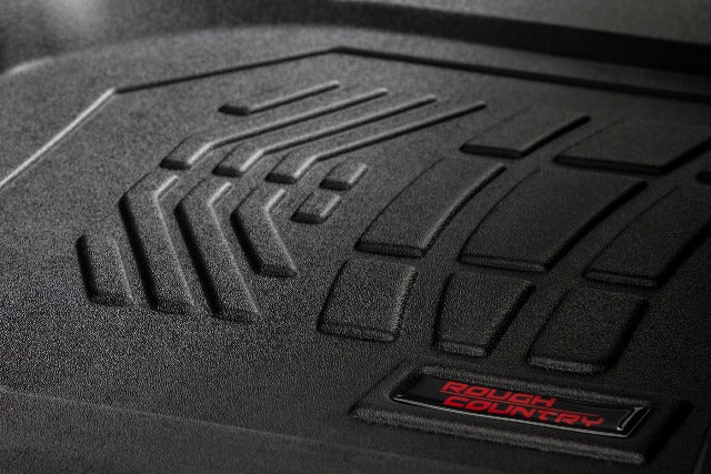Rough Country SureFit Floor Mats Front Chevy/GMC 1500/2500HD/3500HD 19-25 -3
