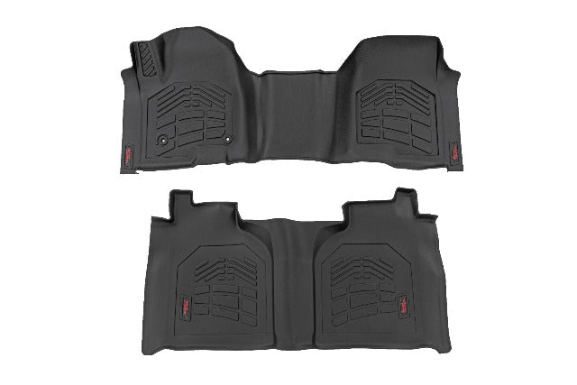 Floor Mats FR & RR OV Hump Crew wo Underseat Storage GM 1500/2500HD/3500HD 19-23 SM21613